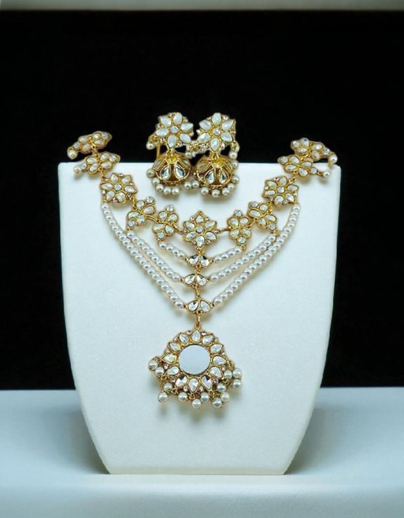 Kundan Necklace Set 0012