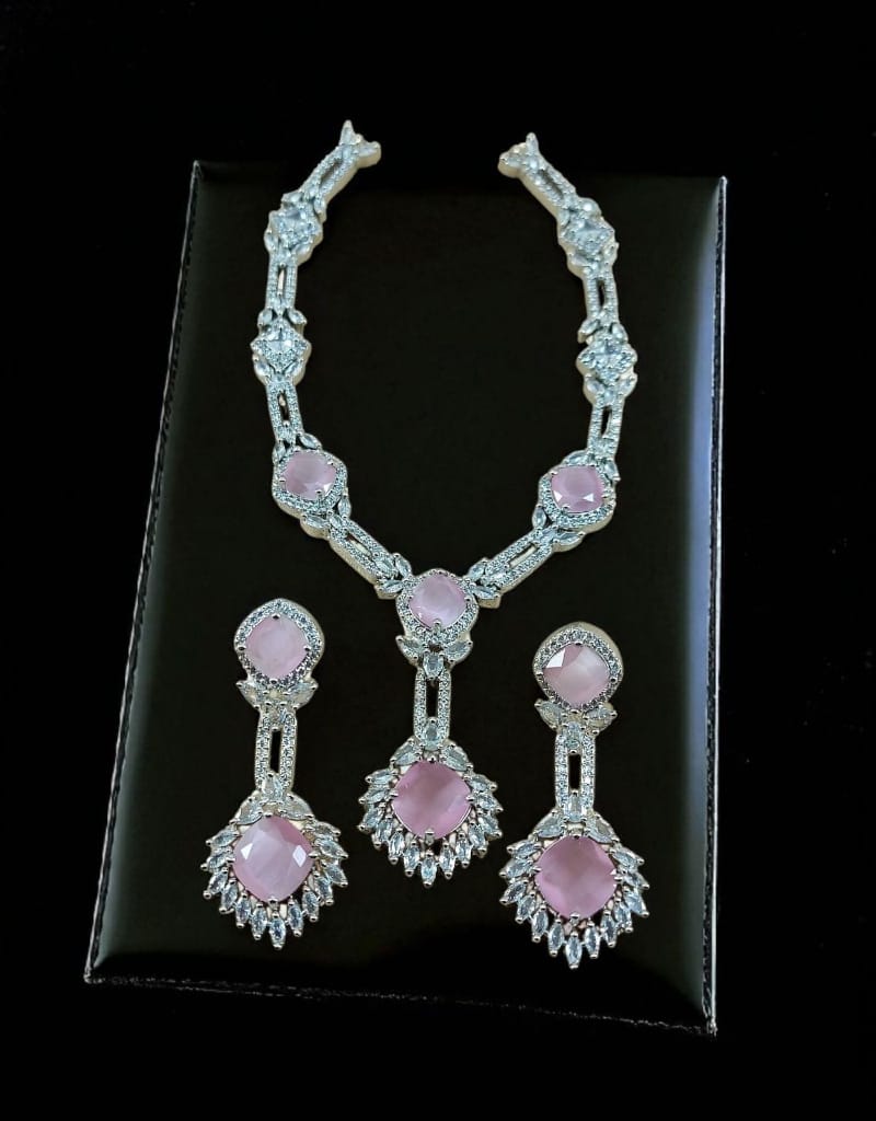 Zircons Necklace Set 0022
