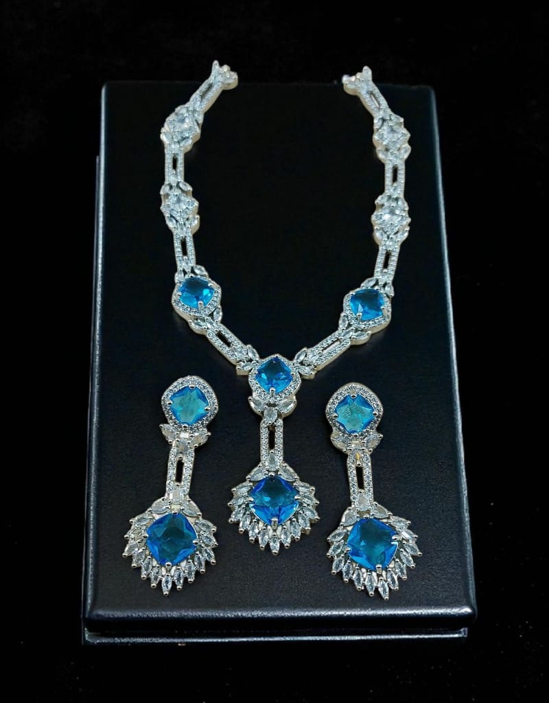 Zircons Necklace Set 0022