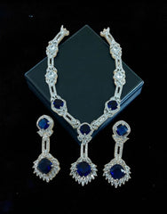 Zircons Necklace Set 0022