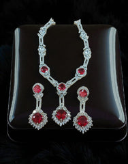 Zircons Necklace Set 0022