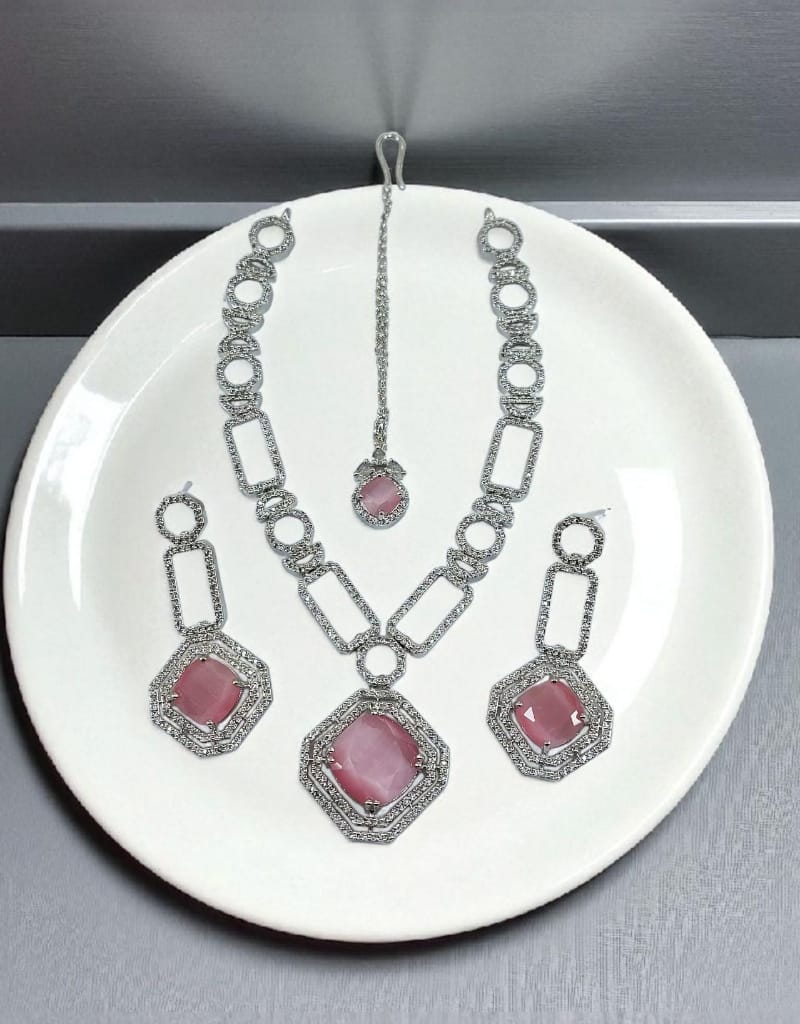 Zircons Necklace Set 0023
