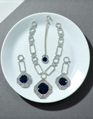 Zircons Necklace Set 0023