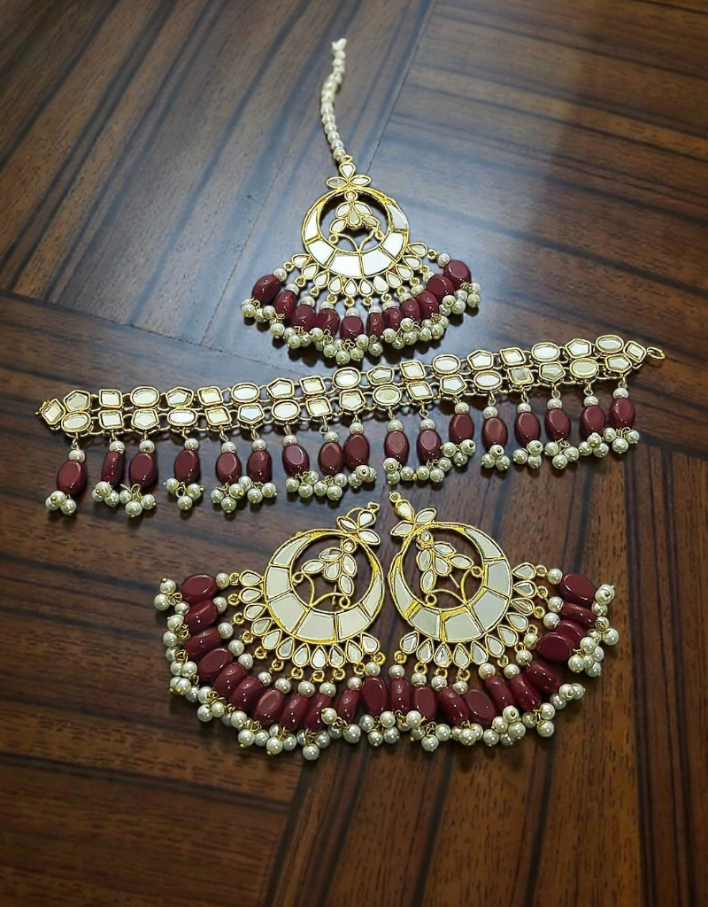 Kundan Necklace Set 0022