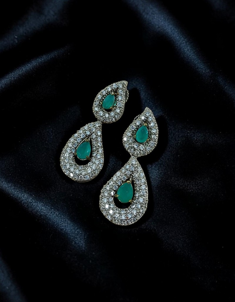 AD Zircons Earrings 0025