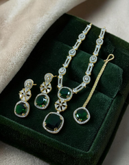 Zircons Necklace Set 0034
