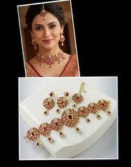 Zircons Necklace Set 0036