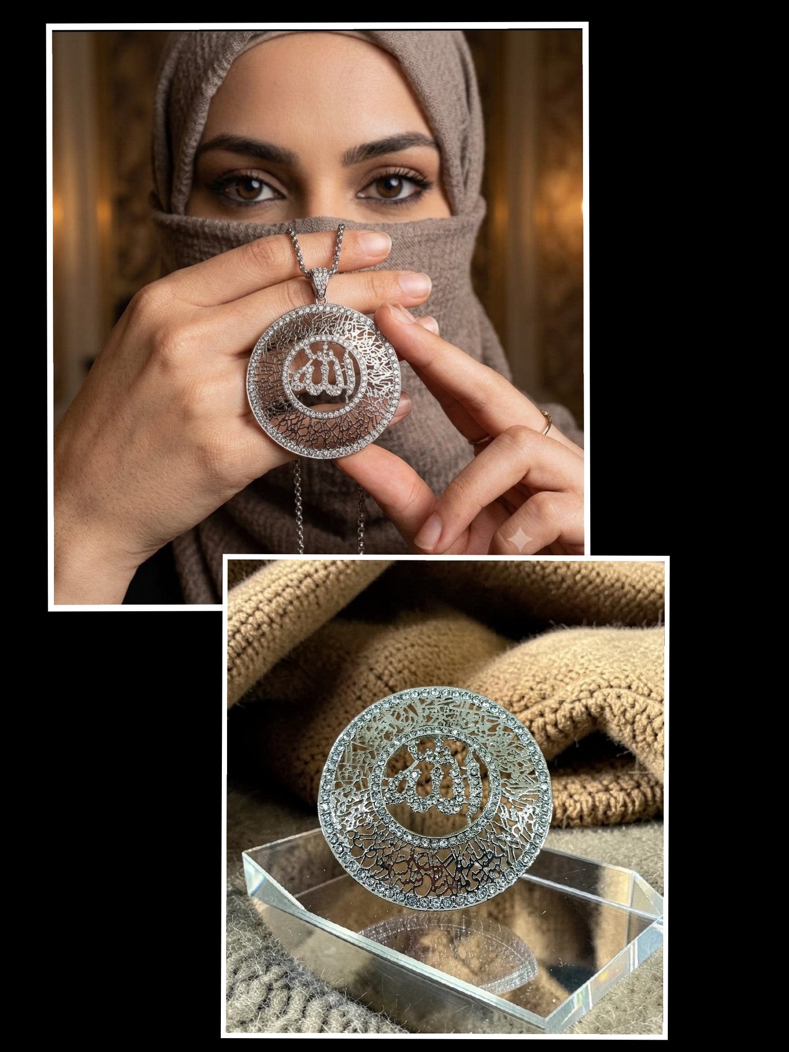 Calligraphic Pendant 0025