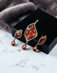 Zircons Pendant Set 0023