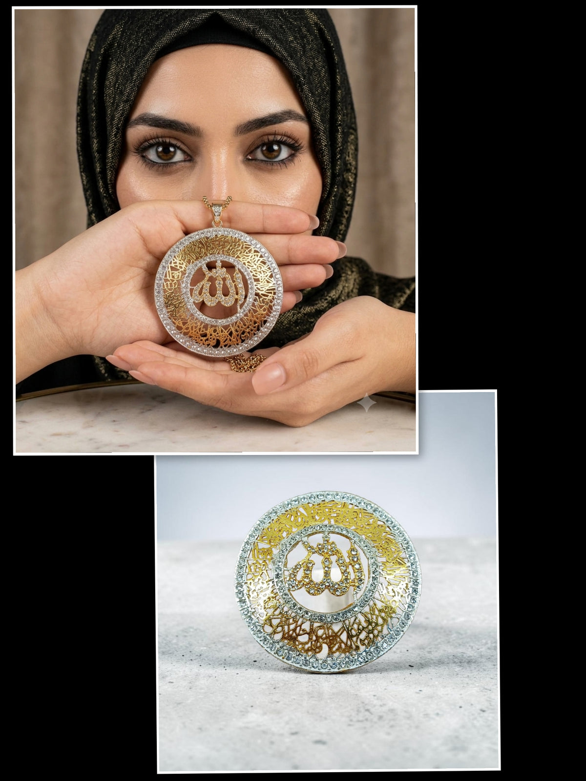 Calligraphic Pendant 0025