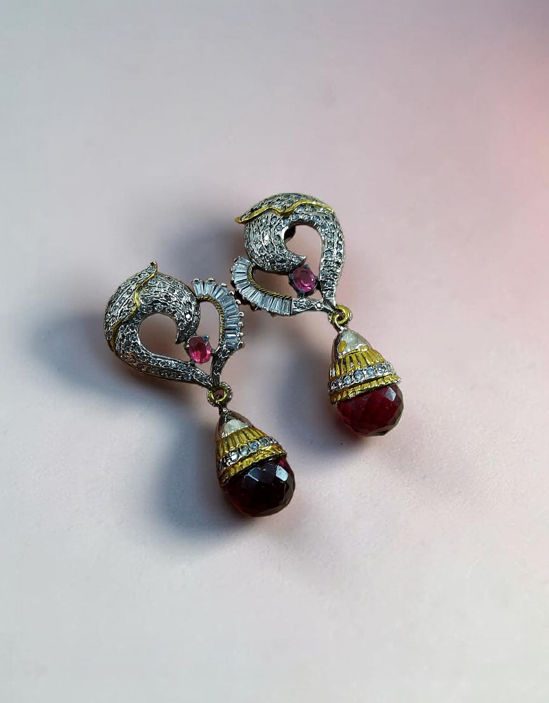 AD Zircons Earrings 0038