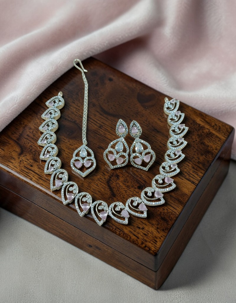 Zircons Necklace Set 0033