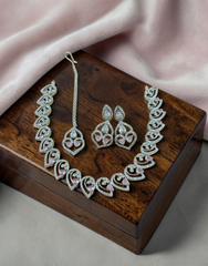 Zircons Necklace Set 0033
