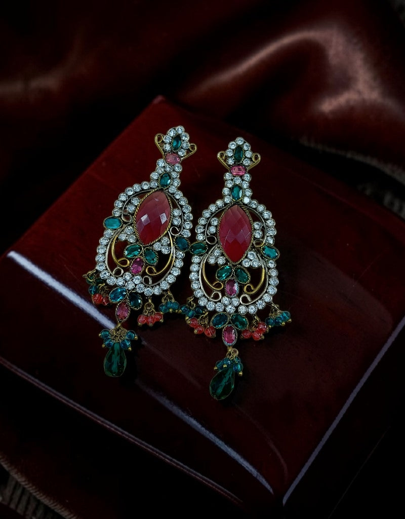AD Zircons Earrings 0056