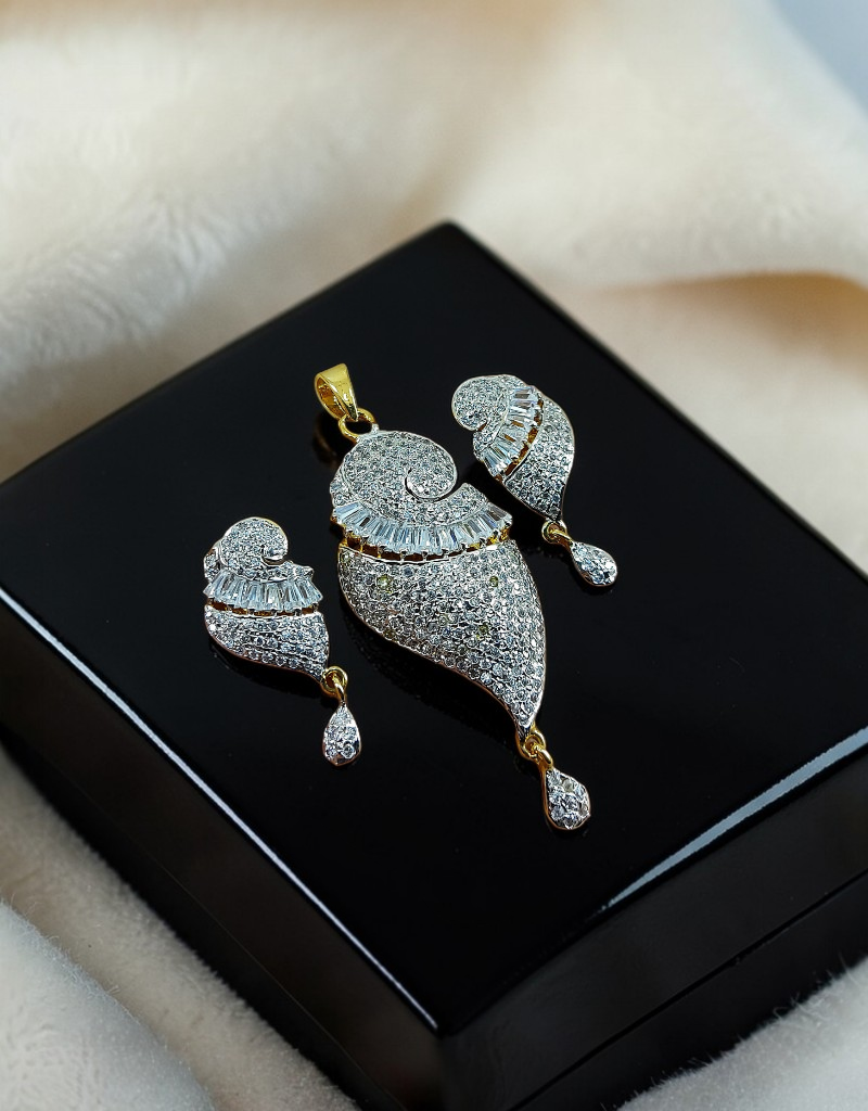Zircons Pendant Set 0019