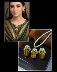 Zircons Pendant Set 0029