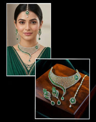 Zircons Necklace Set 0035